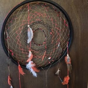 Colorful Dreamcatcher with Feathers